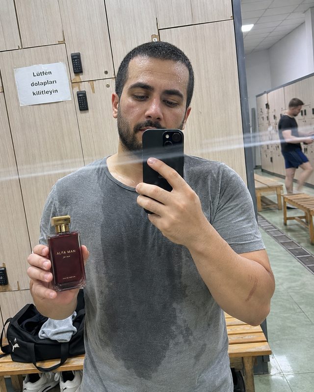 Alfa Man parfüm — günlük hayattan kare 11
