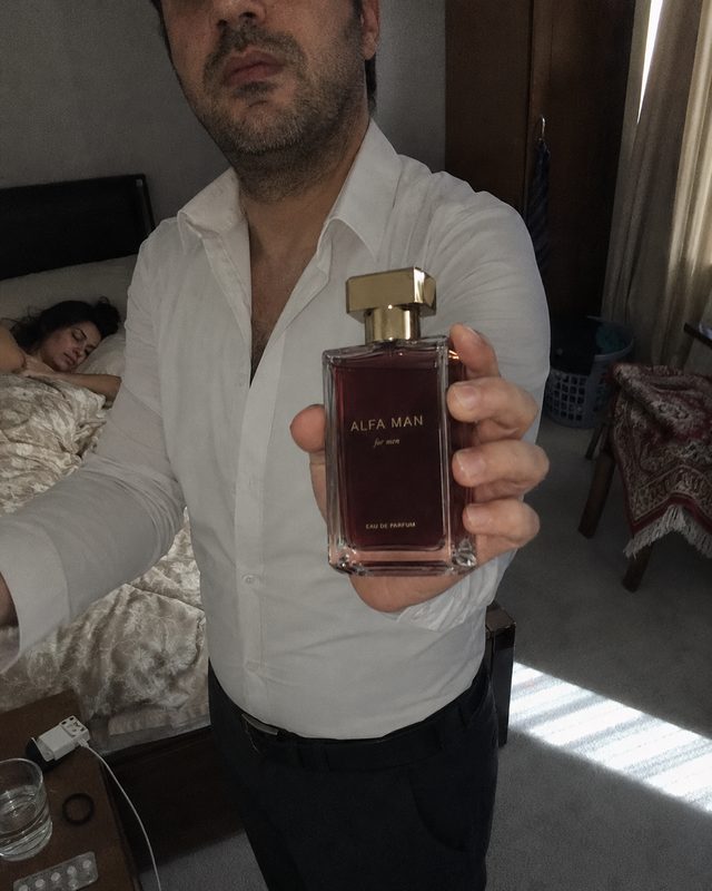 Alfa Man parfüm — günlük hayattan kare 2