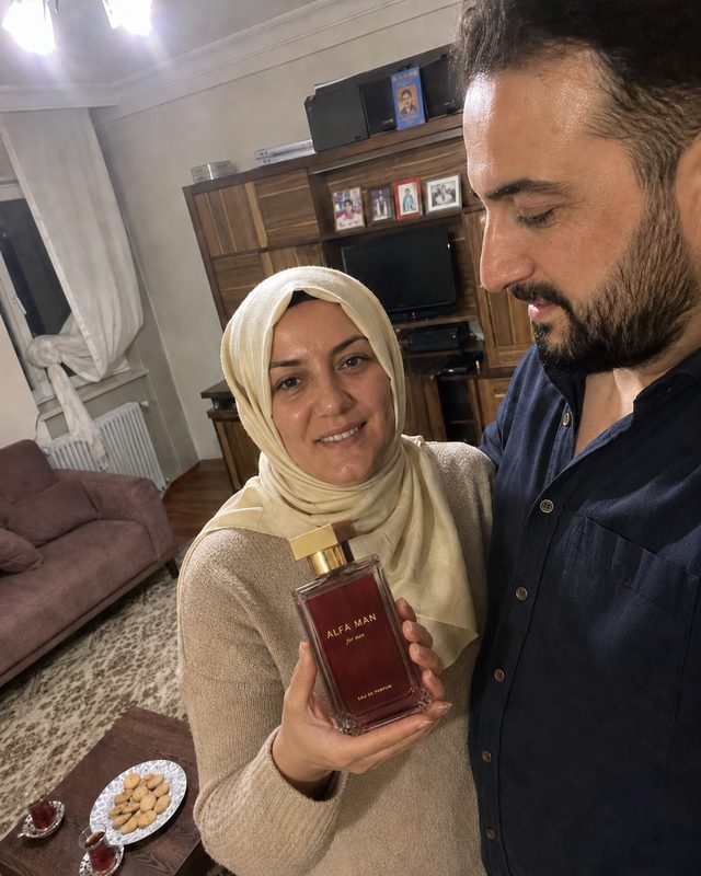 Alfa Man parfüm — günlük hayattan kare 3